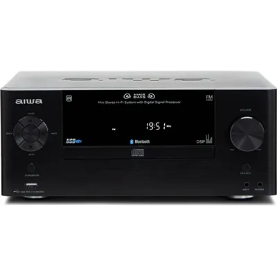 Aiwa MSBTU-500 Microcadena con bluetooth FM/USB/MP3/AUX 50W RMS