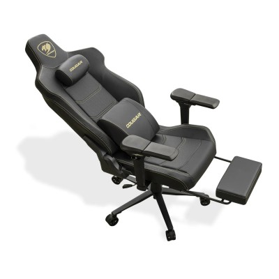 COUGAR Silla Gaming ARMOR EVO M con Reposapiés Black/Gold