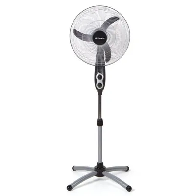 Ventilador de Pie Orbegozo SF 0156/ 60W/ Aspas 45cm/ 3