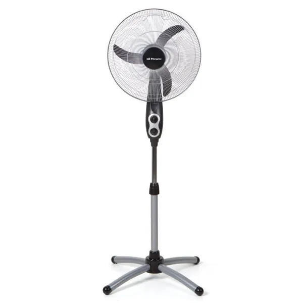 Ventilador de Pie Orbegozo SF 0156/ 60W/ Aspas 45cm/ 3 Velocidades