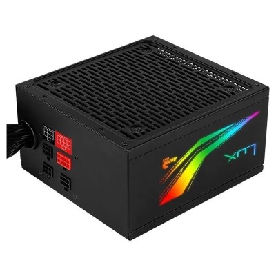 Fuente de Alimentación Aerocool LUX RGB 550M/ 550W/ Ventilador