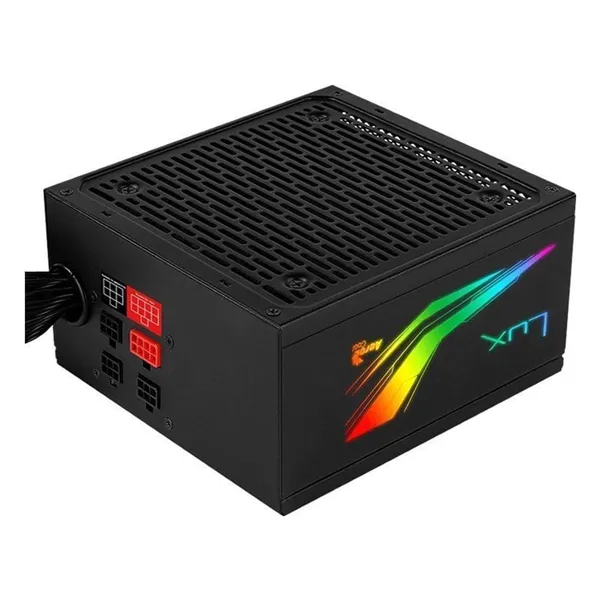 Fuente de Alimentación Aerocool LUX RGB 750M/ 750W/ Ventilador 12cm/ 80 Plus Bronze