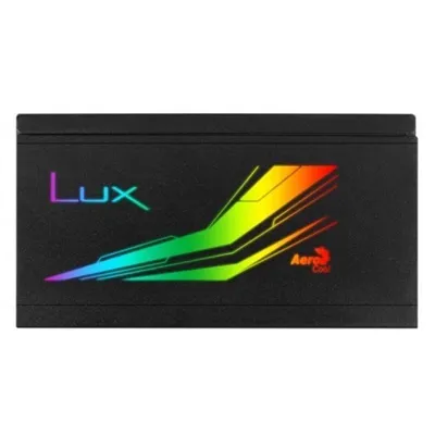 Fuente de Alimentación Aerocool LUX RGB 750M/ 750W/ Ventilador