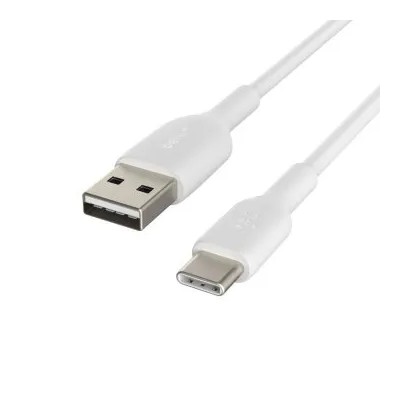 Cable Belkin Cab001bt0mwh Usb-c A Usb-a Boos Charge™ 15cm Color