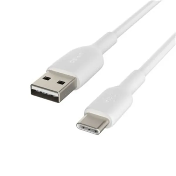 Cable Belkin Cab001bt0mwh Usb-c A Usb-a Boos Charge™ 15cm Color Blanco