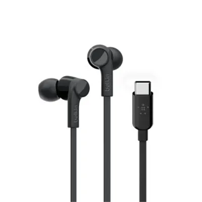 Auricular Usb-c Belkin G3h0002btblk Con Conector Usb-c