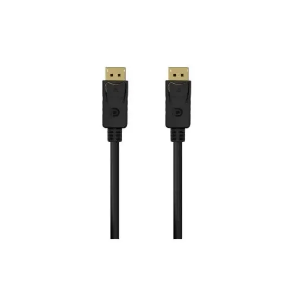 Cable DisplayPort 1.2 4K Aisens A124-0548/ DisplayPort Macho - DisplayPort Macho/ 50cm/ Negro