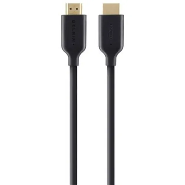 Cable Hdmi Belkin F3y021bt1m Alta Velocidad Con Ethernet 1m Color Negro