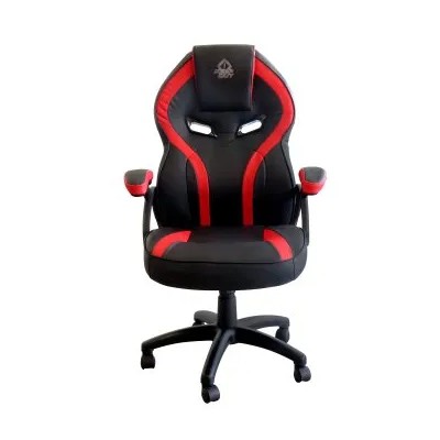 Silla Gamer Keep Out Xs200 Negra Con Detalle Rojo Espuma De