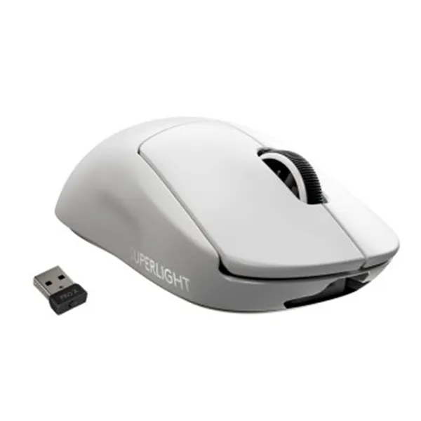 Mouse Logitech Gaming Wireless Pro X Superlight Color Blanco P/n: 910-005943