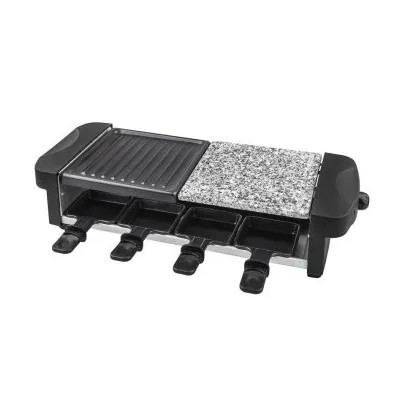 Raclette Grill Y Piedra Kuken Rectangular 1200w Plancha