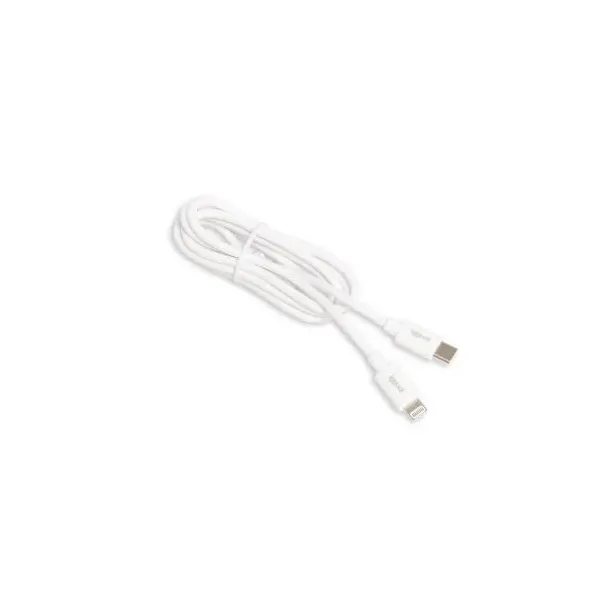 Iggual cable USB-c/lightning 100 cm blanco q3.0 3a