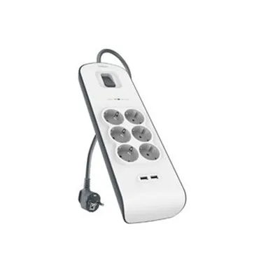 Regleta Alimentacion Belkin Bsv604vf2m De Protección Contra