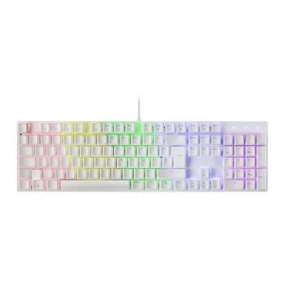 Teclado Mecanico Mars Gaming Mk422 White Switch Rojo Pr De