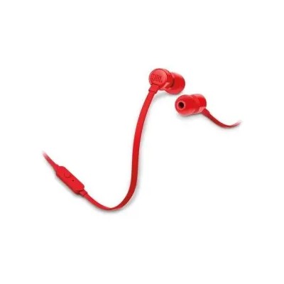 Auricular Jbl Tune T160 Red Microfono Integrado Jack 3.5mm