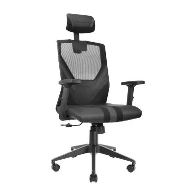 Silla Ergonomica Mars Gaming Mgc-ergo Negra Respaldo En Malla