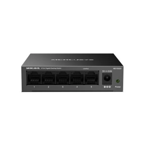 Switch No Gestionable Mercusys Ms105gs 5p 10/100/1000 Ethernet Mini Desktop Carcasa Metalica