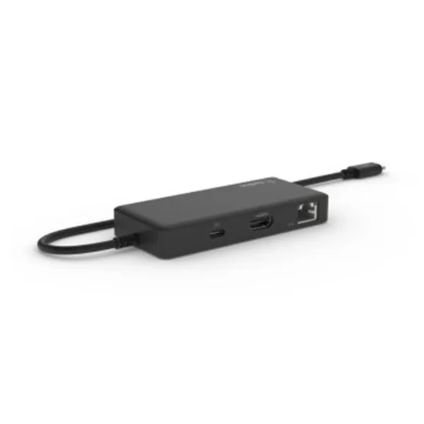 Docking Usb-c Belkin Inc008btbk A 1xhdmi 4k 1xusb-c Pd 86w 1xgb Rj45 2xusb-a 3.1 Chromebook