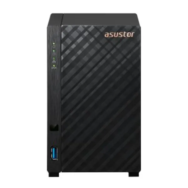 Servidor Nas Asustor Drivestor 2 Lite As1102tl 2 Bahias Realtek Rtd1619b 1.7ghz 1gb Ddr4 1xusb 3.2 1xusb 2.0 Rj45 Gigabit