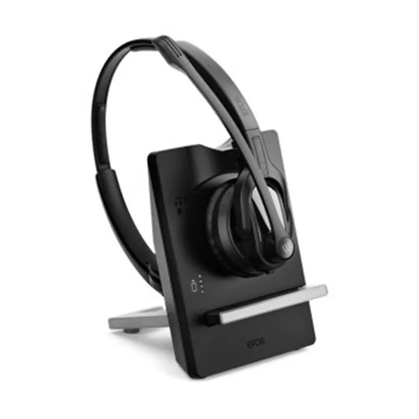 Headset Dect Sennheiser Epos Impact D30 Auriculares Duo Microfono Con Cancelacion De Ruido Conectividad Rj Teclas De Control