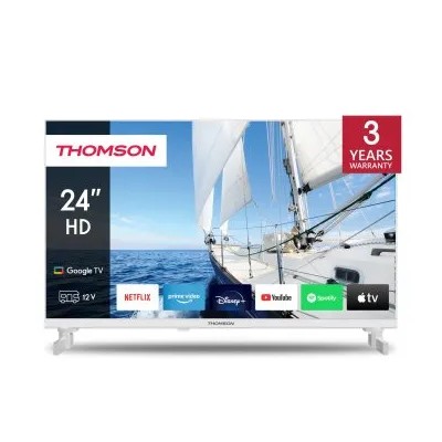 Televisor 24" Thomson 24hg2s14cw Blanco Hd 1366x768 12v/24v