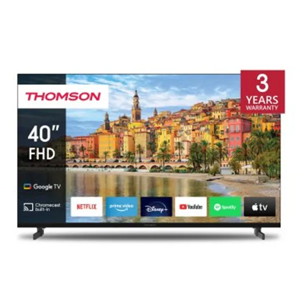 Televisor 40" Thomson 40fg2s14 Fhd 1920x1080 Google Tv 12 3xhdmi 2xusb Bt Wifi Vesa 200x200