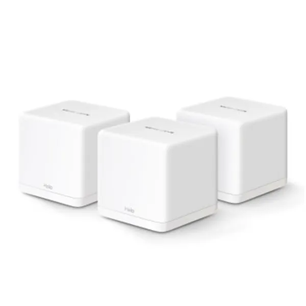 Punto De Acceso Interior Mesh Wifi 6 Mercusys Halo H60x (3-pack) Kit De Tres Puntos De Acceso Interi