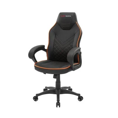 Silla Gamer Mars Gaming Mgcx One Negra Con Detalle Linea