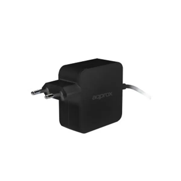 Cargador De Pared Approx Appa45c Conector Type-c 45w Para Portatiles, Tablets ,smartphone