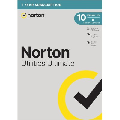 Norton Utilities Ultimate 2024 | 10 Dispositivos PC | 1 año |