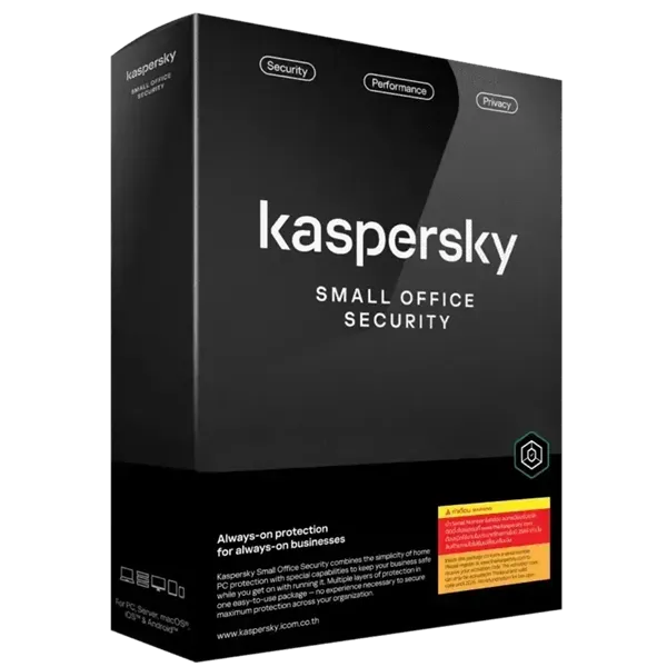 Kaspersky Small Office Security 2024 | 8 licencias + 1 Server | 1 año