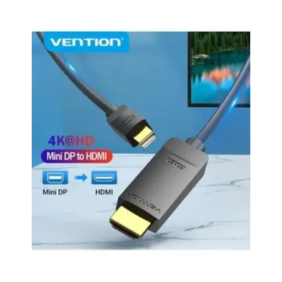 Cable Conversor Vention HAHBH/ Mini Displayport Macho - HDMI