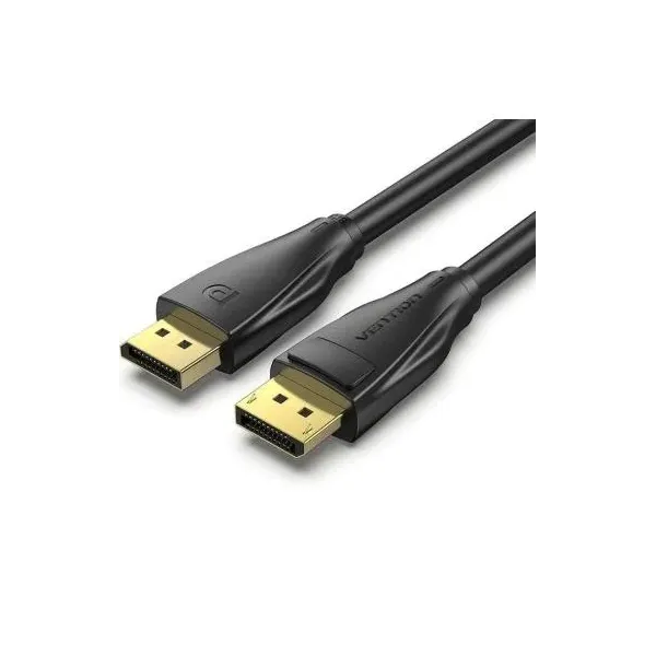 Cable Displayport 1.4 8K Vention HCDBF/ Displayport Macho - Displayport Macho/ 1m/ Negro