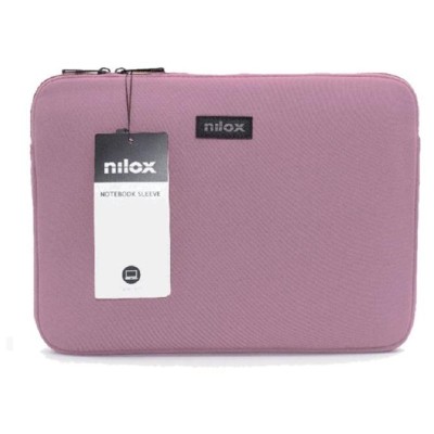 Nilox sleeve portatil 15.6" rosa