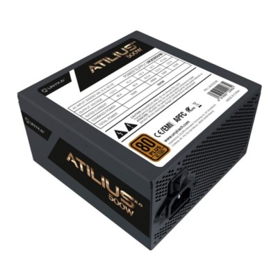 Unykach ATILIUS 2.0 BLACK 500W 80+ Bronze F.Alimentacón Ultra