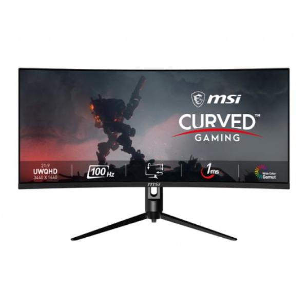 MSI MAG342CQPV pantalla para PC 86,4 cm (34") 3440 x 1440 Pixeles UltraWide Quad HD LCD Negro