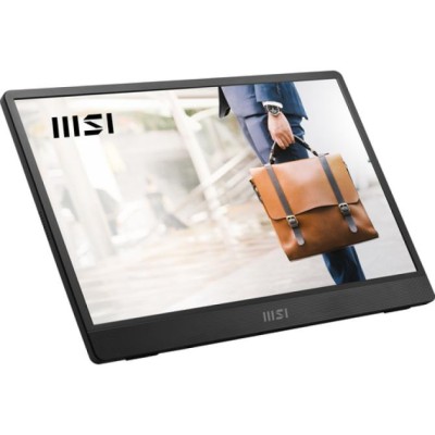 MSI Pro MP161 E2 Monitor portátil Negro 39,6 cm (15.6") LED