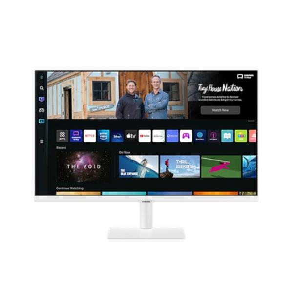 Monitor 32" Hdmi Samsung Ls32bm501euxen Smart Monitor, Mando A Distancia. Color Blanco