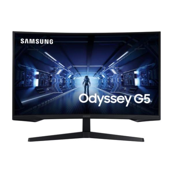 Monitor 32" Curvo Hdmi Dsiplayport Samsung Lc32g55tqbuxen 2560x1440 Wqhd, Panel Va, 144hz Curvatura 1000r Freesync