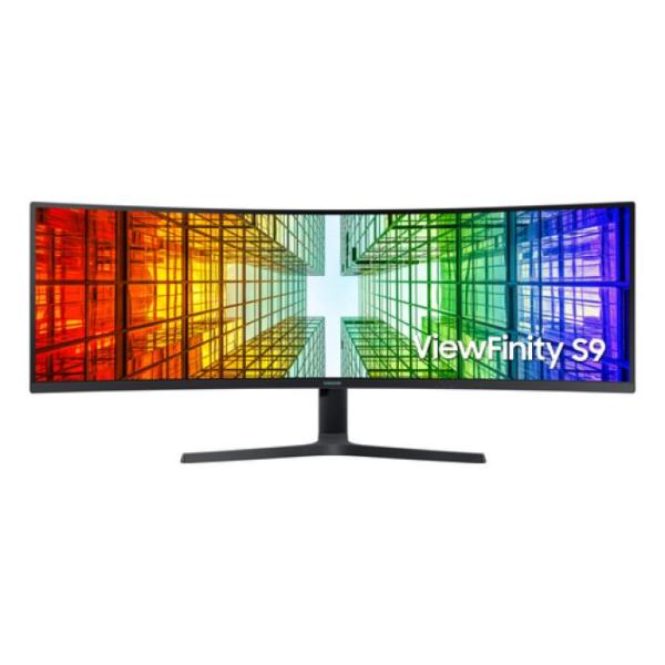 Monitor 49" Curvo Hdmi Displayport Usb-c Samsung Ls49a950uipxen Qled 5120x1440 Curvatura 1800r Usb Rj45 Vesa 100x100