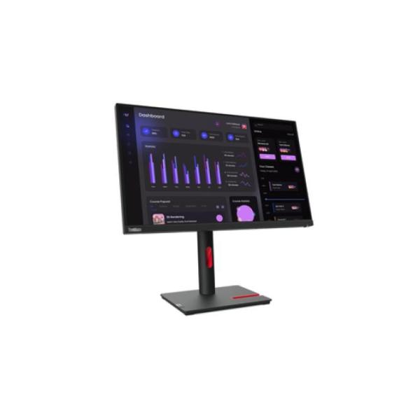 Monitor 24" Hdmi Displayport Vga Lenovo T24i-30 Fhd Hub-usb Regulable Altura, Pivotante