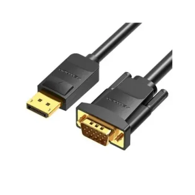 Cable Conversor Vention HBLBH/ Displayport Macho - VGA Macho/