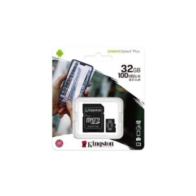 Memoria Sd Micro 32gb Clase 10 Kingston + Adaptador Canvas