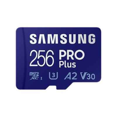 Memoria Sd Micro 256gb Samsung Sdxc Pro Plus Clase 10 Con