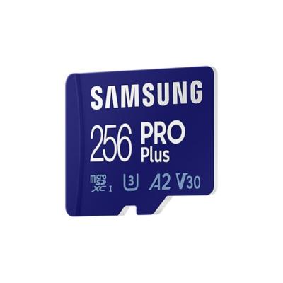 Memoria Sd Micro 256gb Samsung Sdxc Pro Plus Clase 10 Con