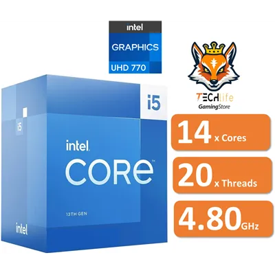 Intel Core i5-13500 2.5/4.8 GHz con Intel UHD 770