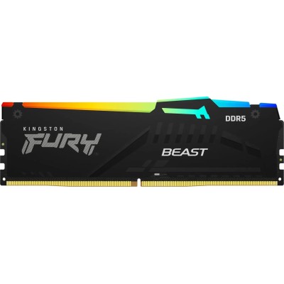 Kingston Fury Beast RGB 16GB DDR5 6000MHz DDR5 CL30 1.4v