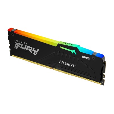 Kingston Fury Beast RGB 16GB DDR5 6000MHz DDR5 CL30 1.4v