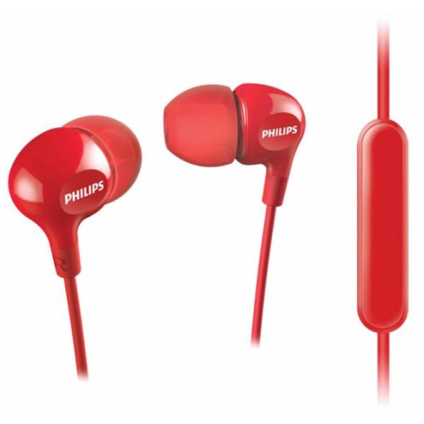 Auricular Intrauditivo Philips Auricular Intrauditivo Philips Beamers She3555rd/00 Red Microfono Jack 3.5mm