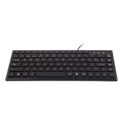 Teclado Compacto Ultra Plano Unykach Kb 302 Mini Usb 83 Teclas